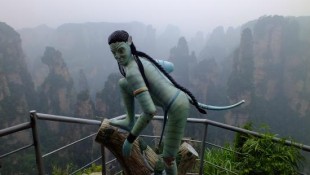 Reproducción de un Avatar en el Gran Cañón de Zhangjiajie